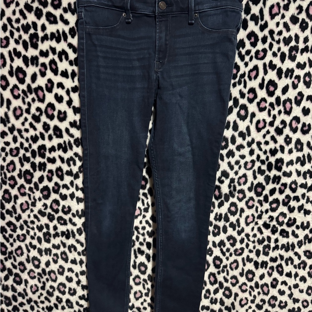 Abercrombie & Fitch Women's Navy Skinny Jeans